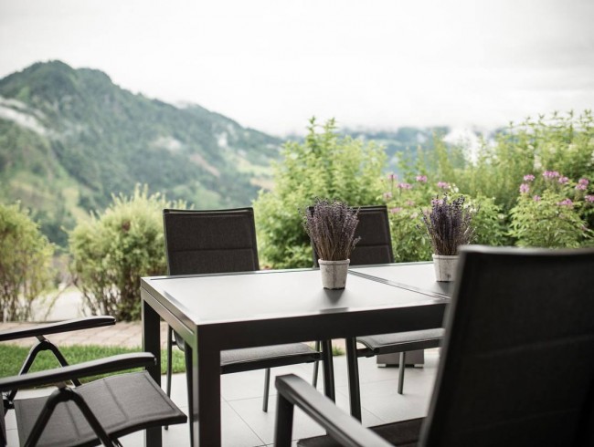 Terrasse mit herrlicher Aussicht