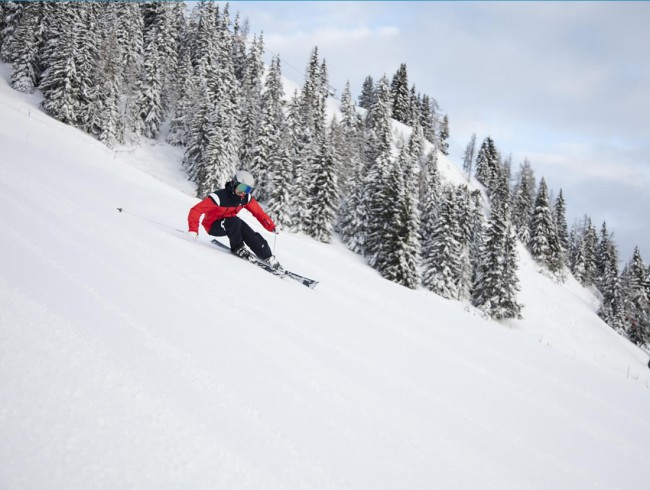 Skifahren in Snow Space Salzburg © TVB St. Johann_Mirja Geh