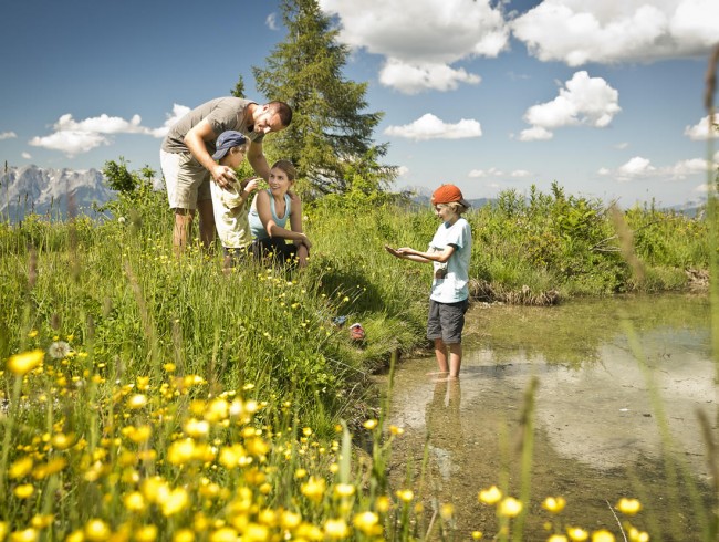 Wandern im Alpendorf © TVB St. Johann